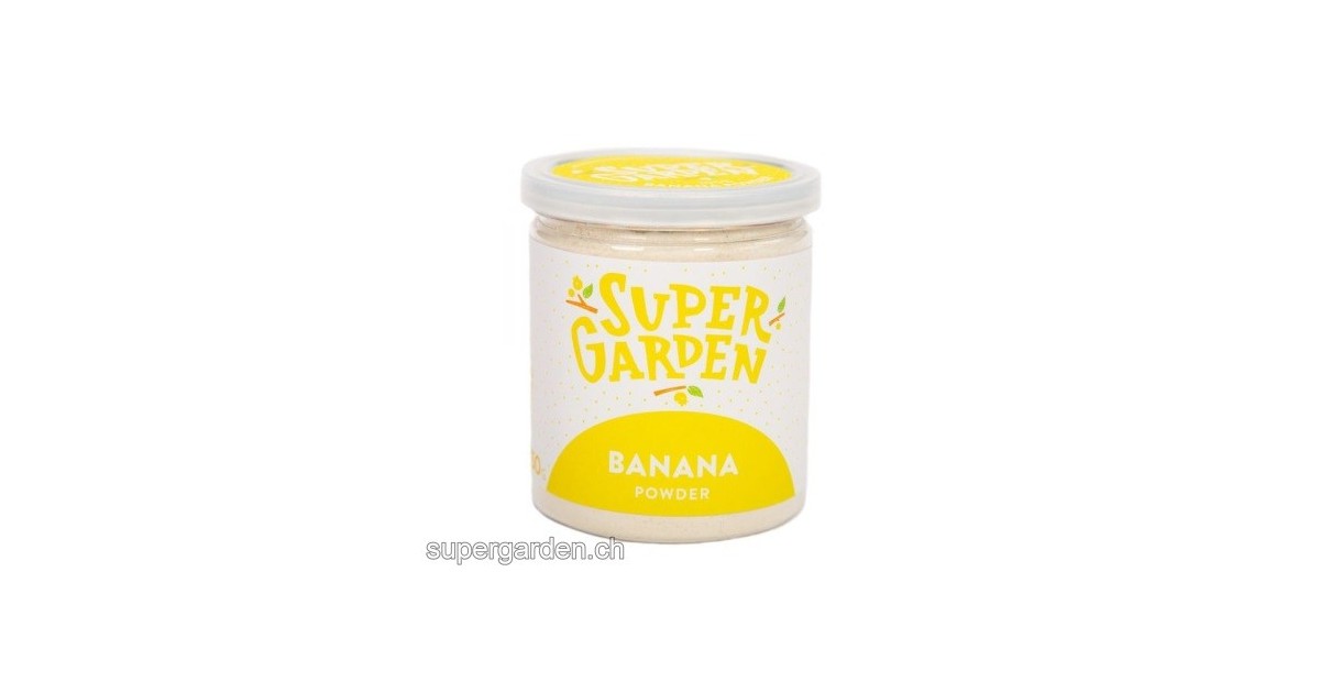 BANANENPULVER GEFRIERT