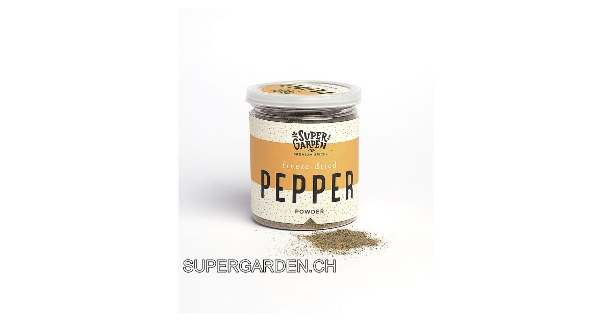 BLACK PEPPER GROUNDED FREEZE DRIED