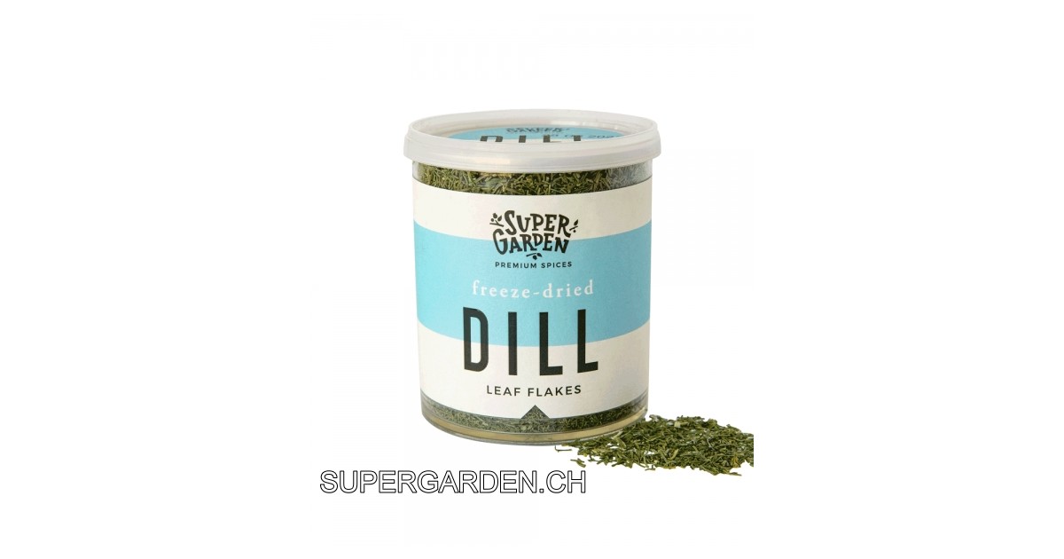 DILL FREEZE GETROCKNET
