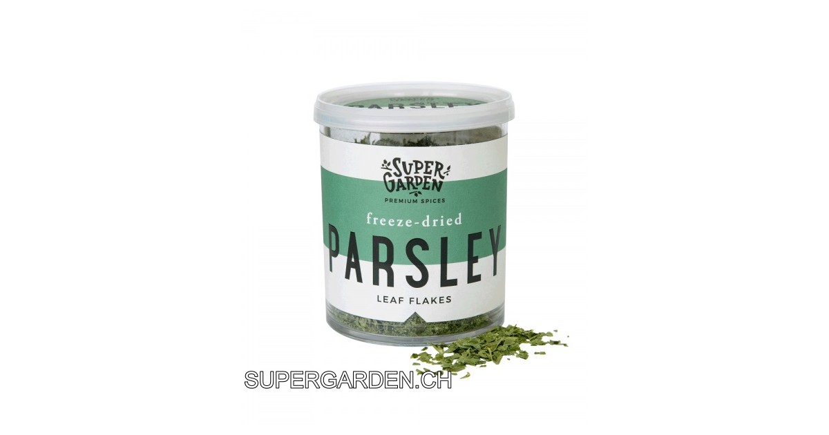 PARSLEY FREEZE GETROCKNET