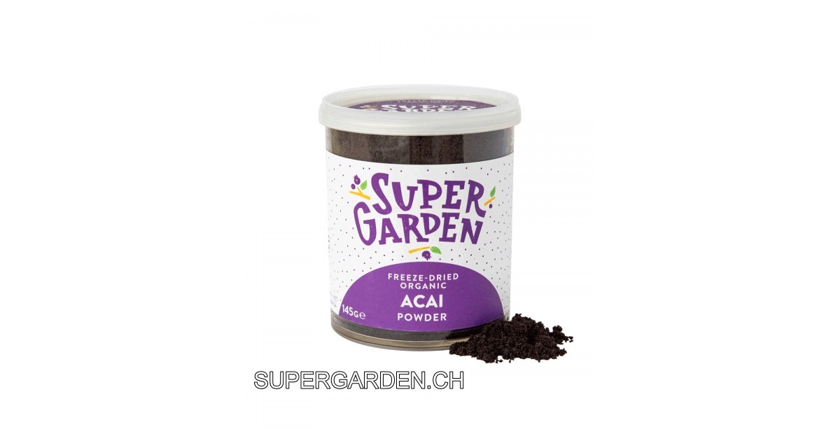 ORGANIC ACAI PULVER EINFRIERGETROCKNET