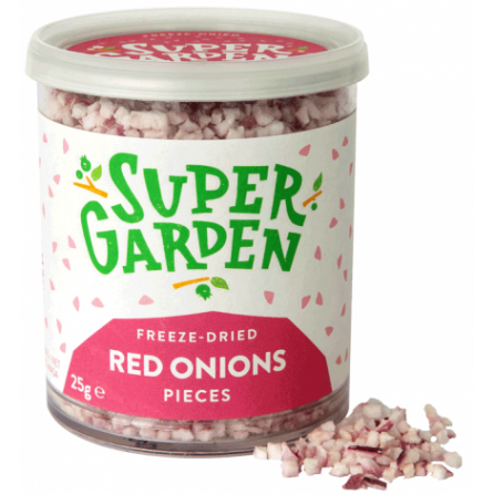 FREEZE DRIED RED ONION 25g. FREEZE DRIED RED ONION 25g.