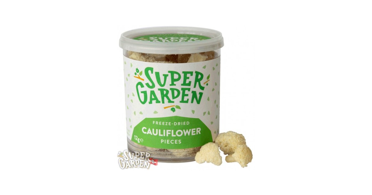 FREEZE DRIED CAULIFLOWER PIECES 12g.