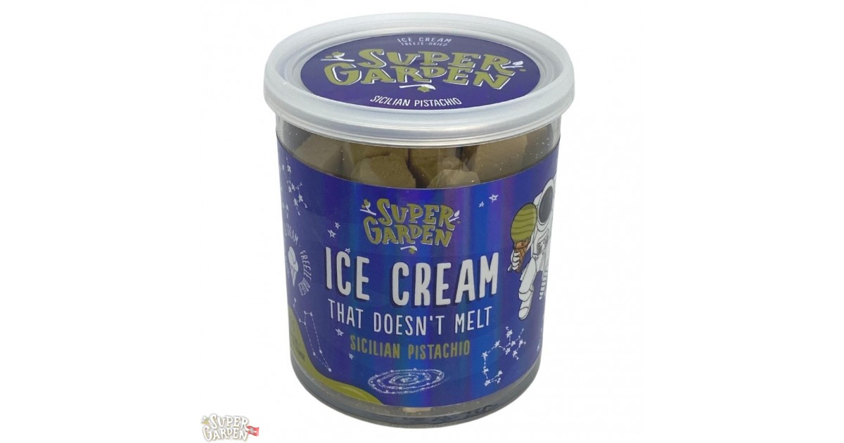 FREEZE DRIED ICE CREAM WITH SICILIAN PISTACHIOS