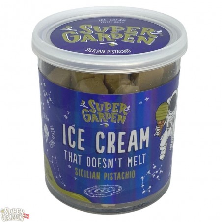 GEFRIERGETROCKNETE EISCREME MIT SIZILIANISCHEN PISTAZIEN