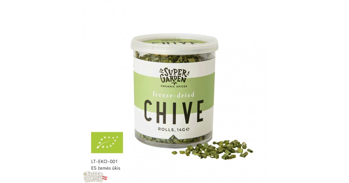 FREEZE-DRIED ORGANIC CHIVES 14 g