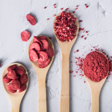 STRAWBERRIES SLICES FREEZE DRIED