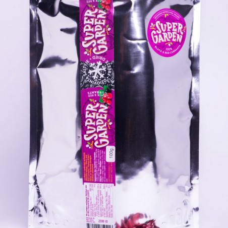 BLACK & RED CURRANTS FREEZE DRIED 25g