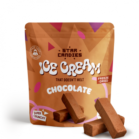 FREEZE DRIED CHOCOLATE ICE CREAM