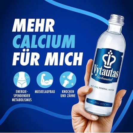 Mineral Water Vytautas 0,33ml (glass) 24-Pack