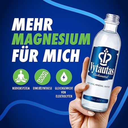 Mineral Water Vytautas 0,33ml (glass) 24-Pack