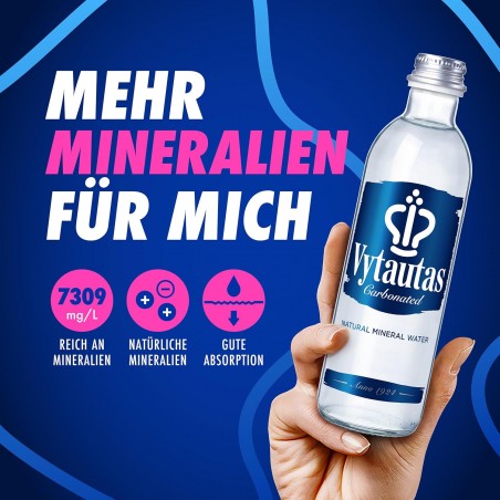 Mineral Water Vytautas 0,33ml (glass) 24-Pack